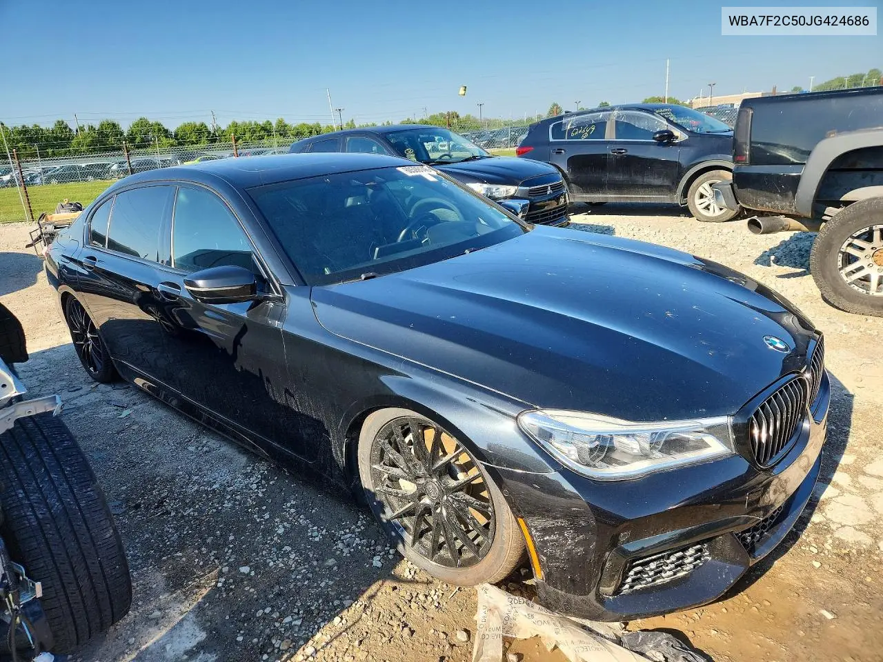 2018 BMW 750 Xi VIN: WBA7F2C50JG424686 Lot: 60599146
