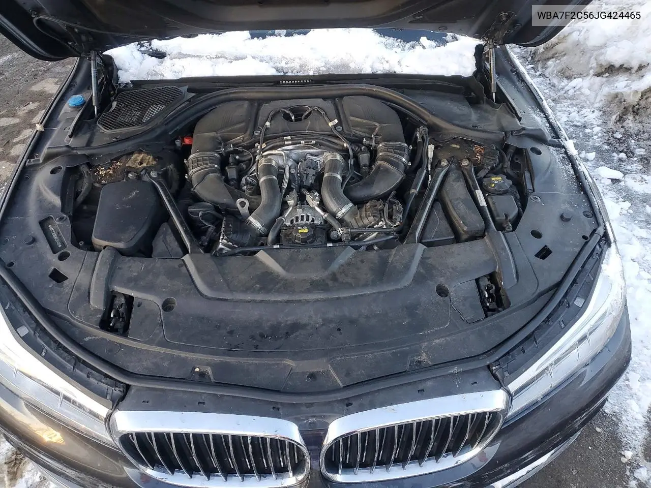 2018 BMW 750I xDrive VIN: WBA7F2C56JG424465 Lot: 76284775
