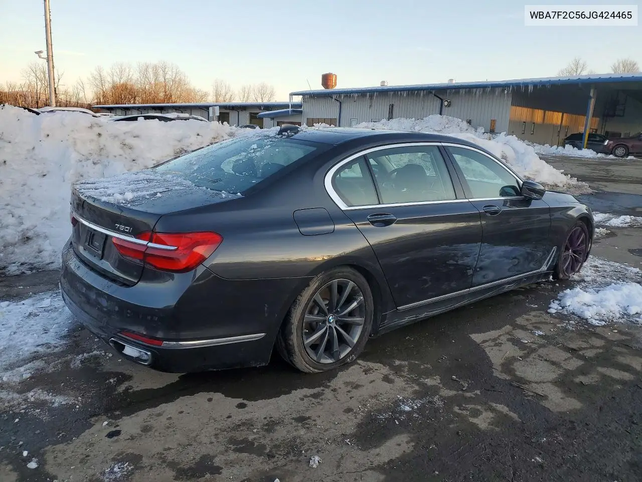2018 BMW 750I xDrive VIN: WBA7F2C56JG424465 Lot: 76284775