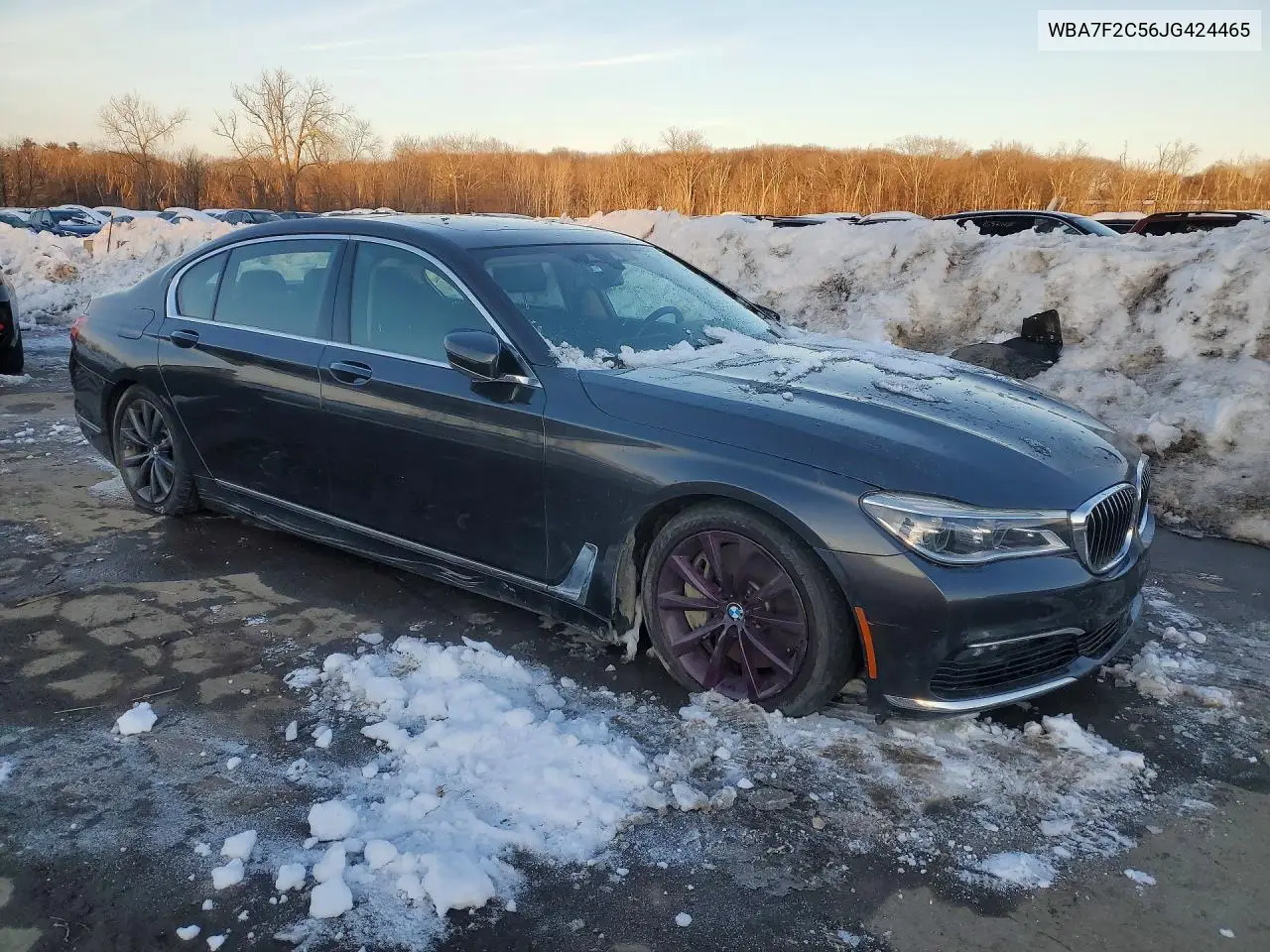2018 BMW 750I xDrive VIN: WBA7F2C56JG424465 Lot: 76284775