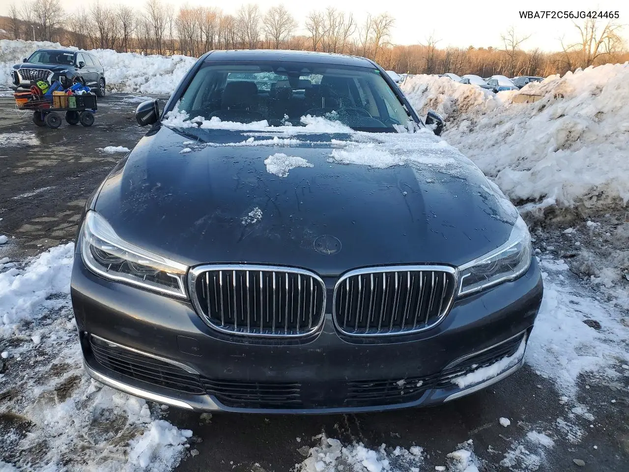 2018 BMW 750I xDrive VIN: WBA7F2C56JG424465 Lot: 76284775