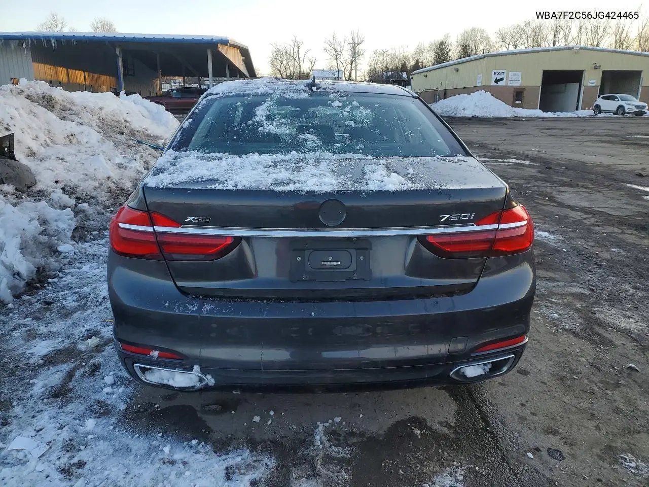 2018 BMW 750I xDrive VIN: WBA7F2C56JG424465 Lot: 76284775
