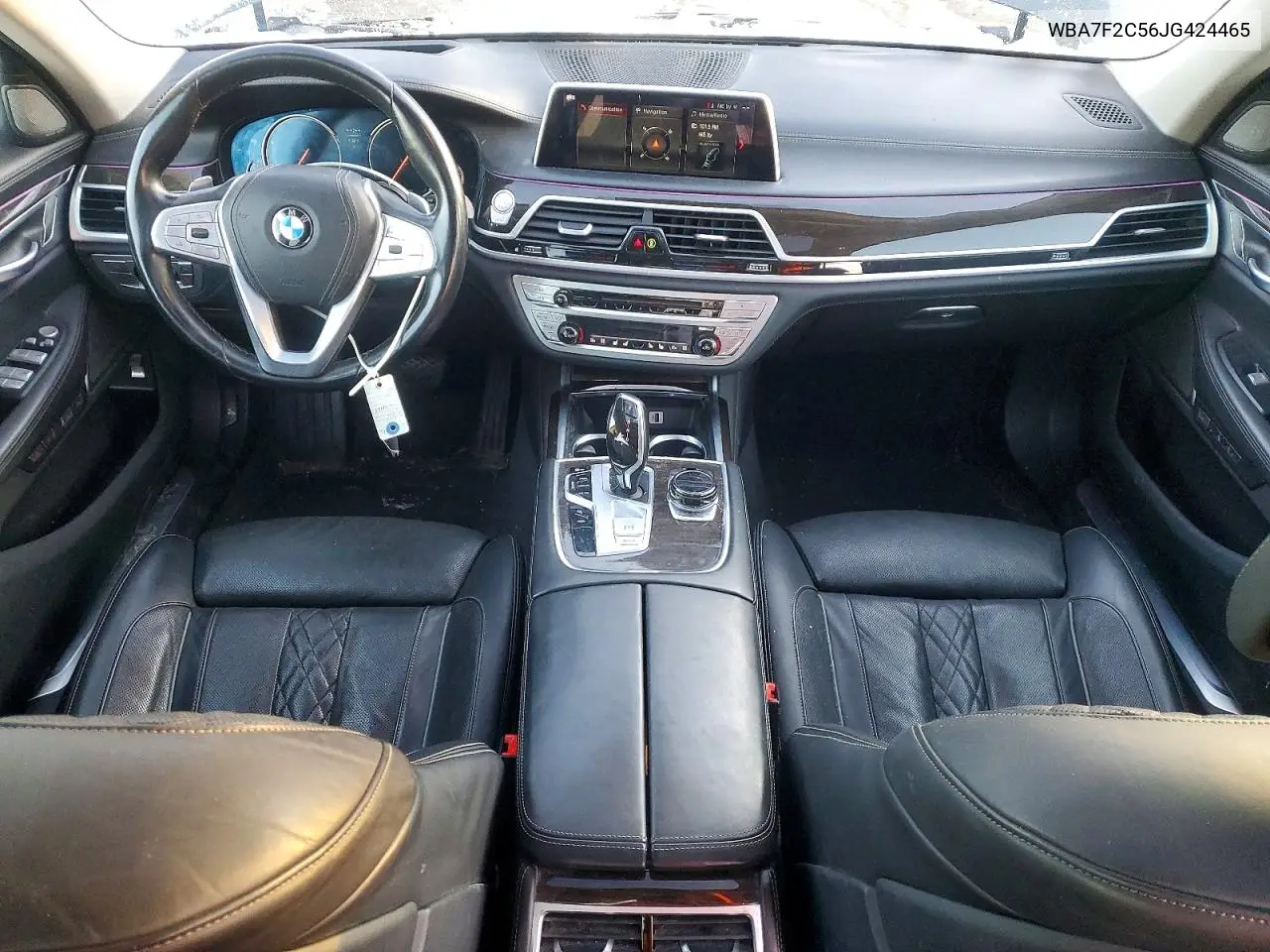 2018 BMW 750I xDrive VIN: WBA7F2C56JG424465 Lot: 76284775