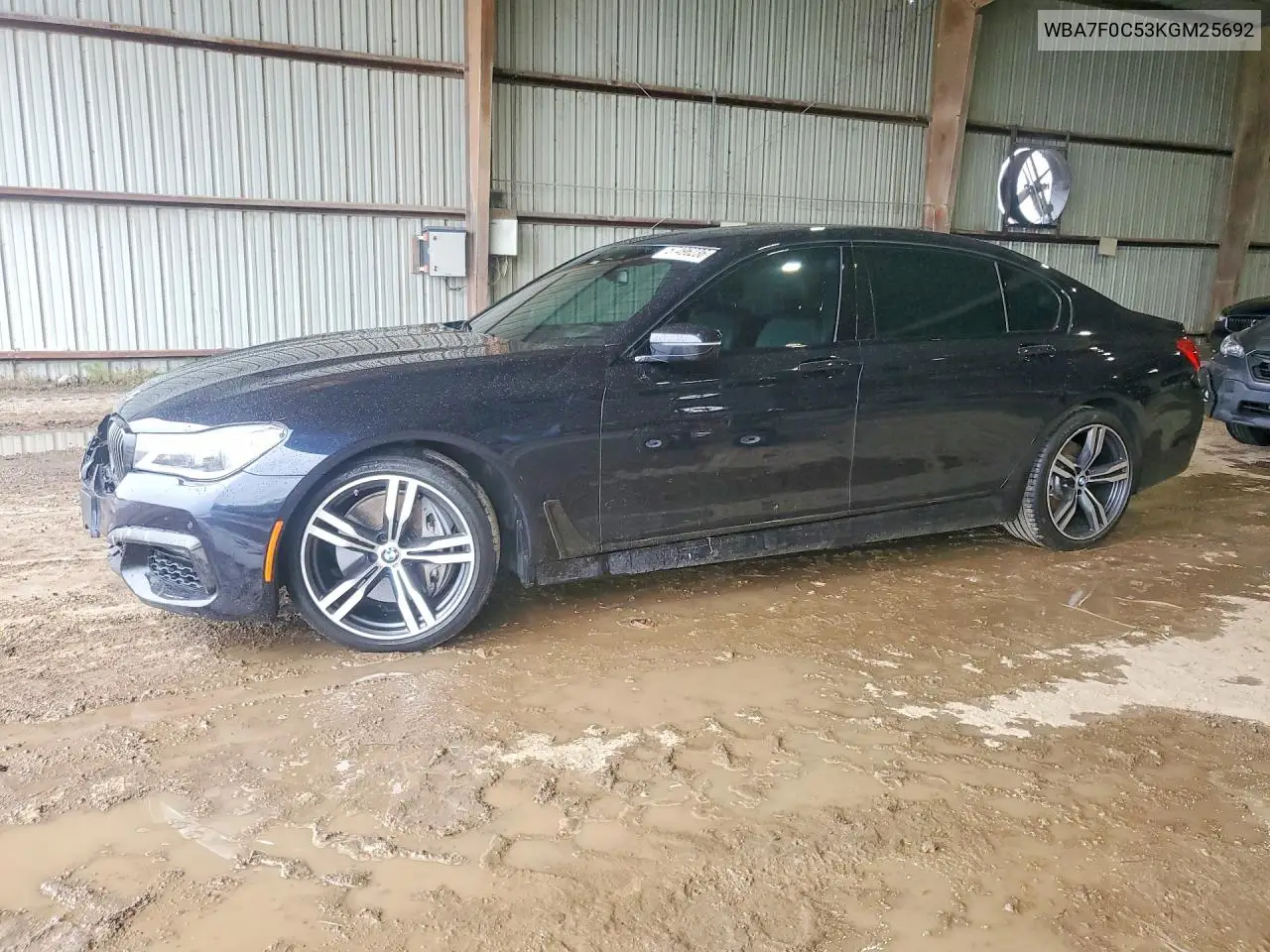 2019 BMW 750 I VIN: WBA7F0C53KGM25692 Lot: 57496236