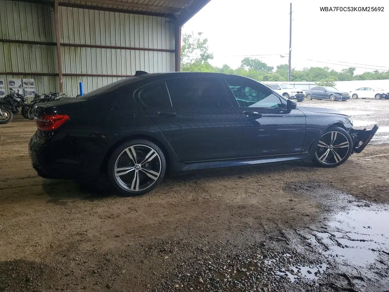2019 BMW 750 I VIN: WBA7F0C53KGM25692 Lot: 57496236