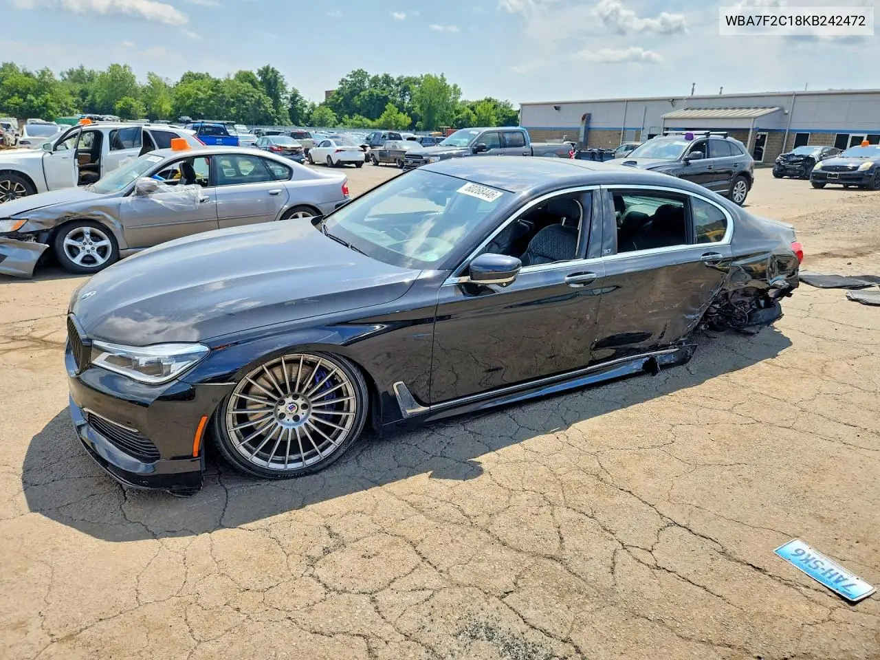 2019 BMW Alpina B7 VIN: WBA7F2C18KB242472 Lot: 60268446