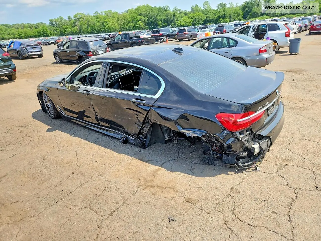 2019 BMW Alpina B7 VIN: WBA7F2C18KB242472 Lot: 60268446