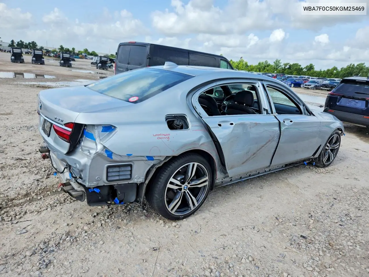 WBA7F0C50KGM25469 2019 BMW 750 I