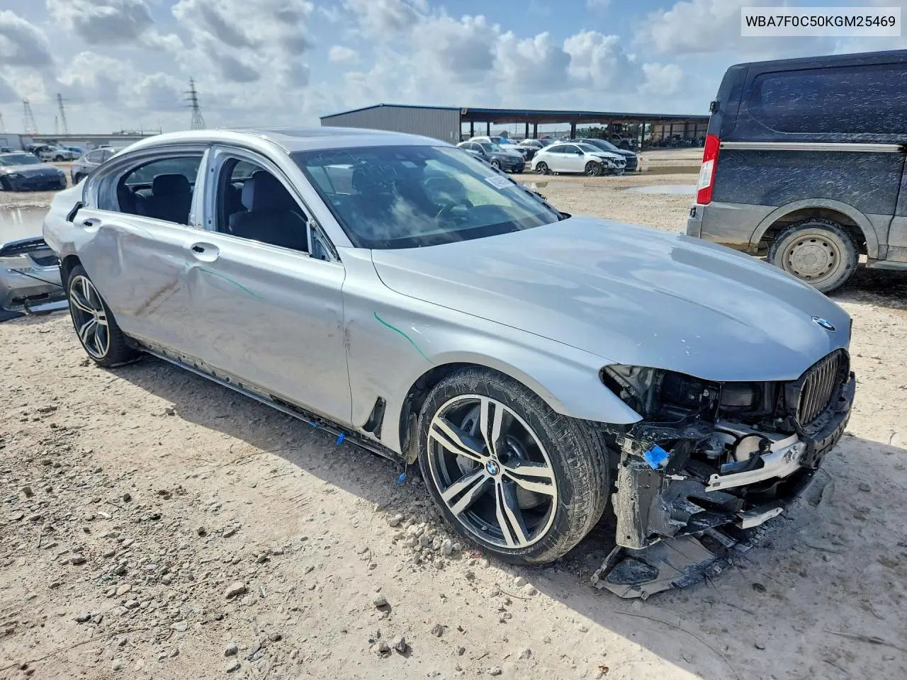 WBA7F0C50KGM25469 2019 BMW 750 I