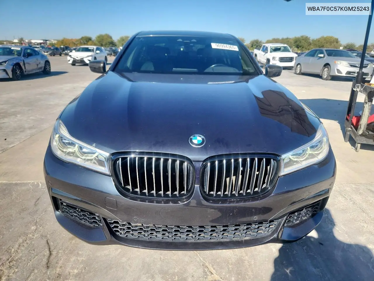 WBA7F0C57KGM25243 2019 BMW 750 I