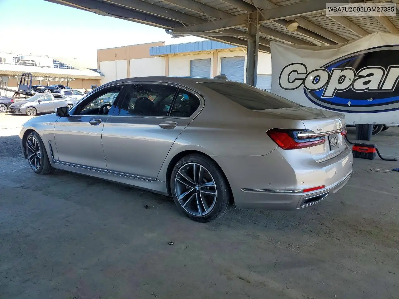 2020 BMW 750 Xi VIN: WBA7U2C05LGM27385 Lot: 48854386