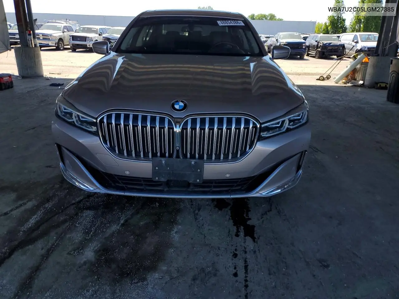 2020 BMW 750 Xi VIN: WBA7U2C05LGM27385 Lot: 48854386