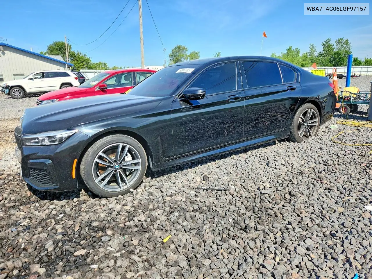 2020 BMW 740 Xi VIN: WBA7T4C06LGF97157 Lot: 56071336