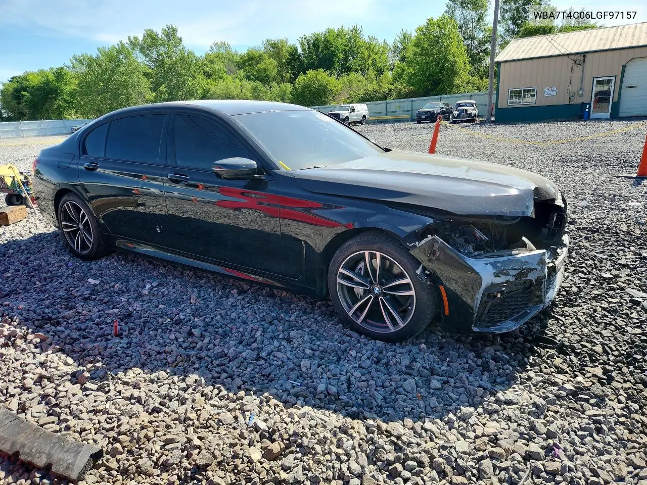 2020 BMW 740 Xi VIN: WBA7T4C06LGF97157 Lot: 56071336