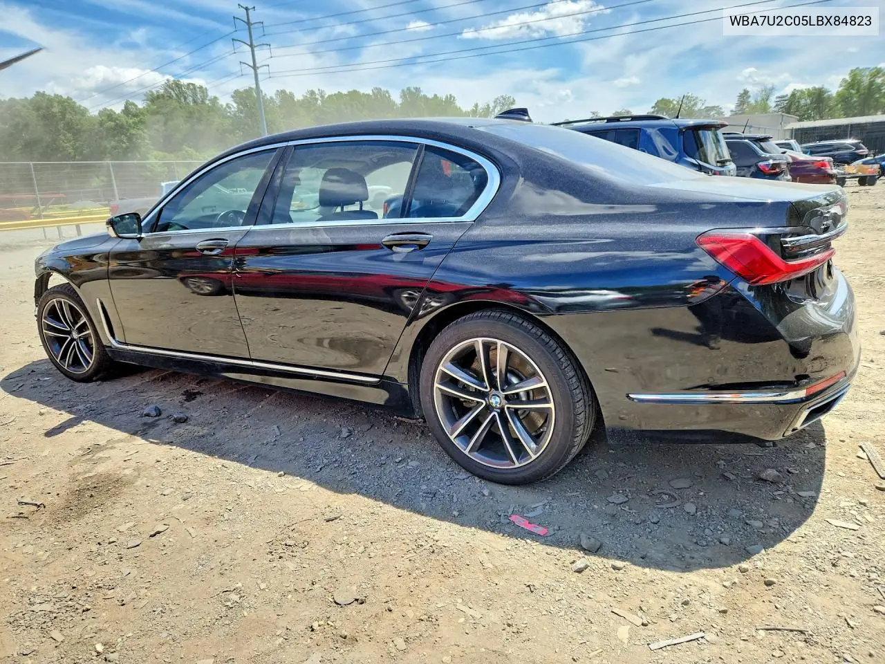 2020 BMW 750 Xi VIN: WBA7U2C05LBX84823 Lot: 56634086