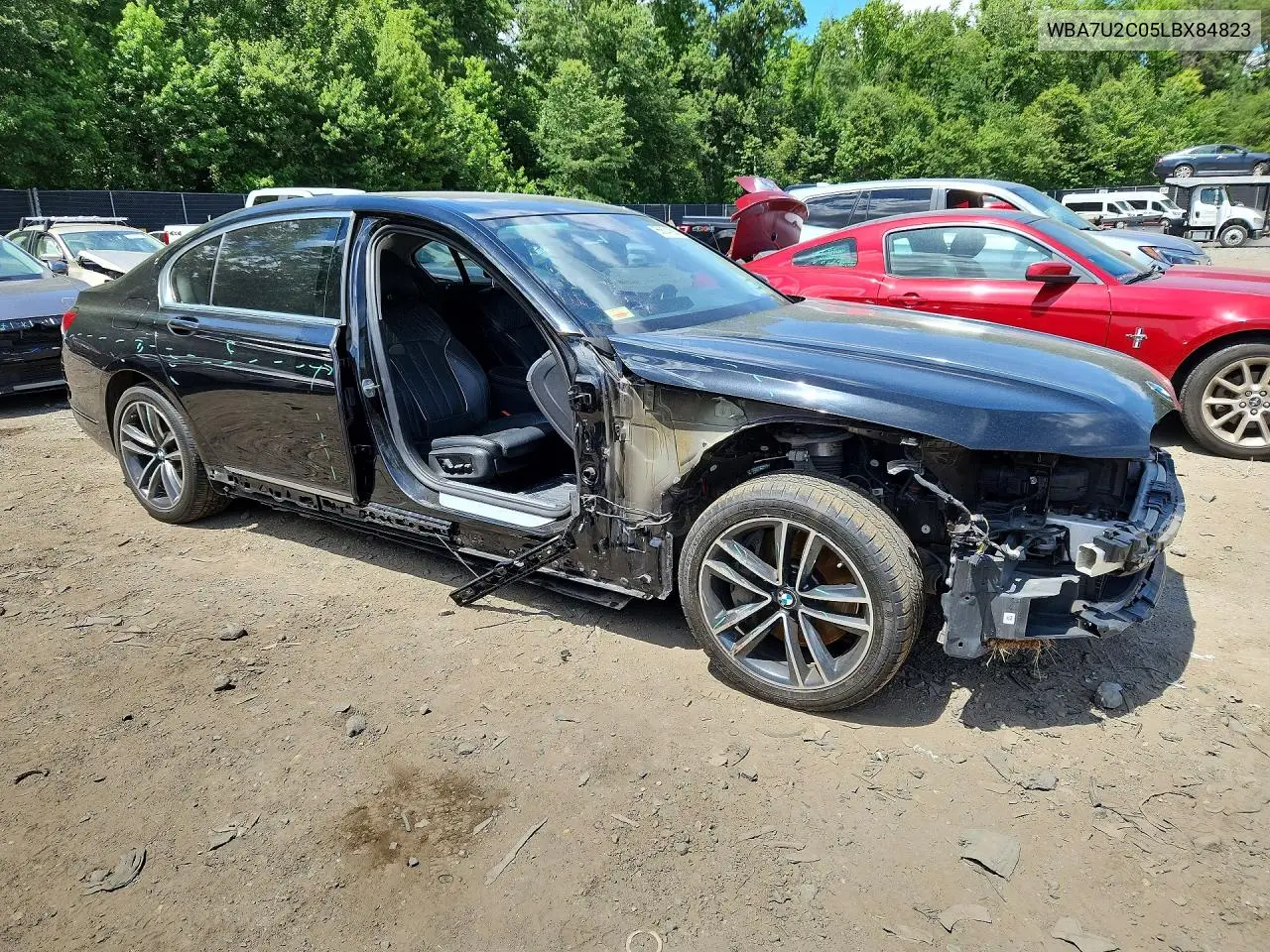 2020 BMW 750 Xi VIN: WBA7U2C05LBX84823 Lot: 56634086