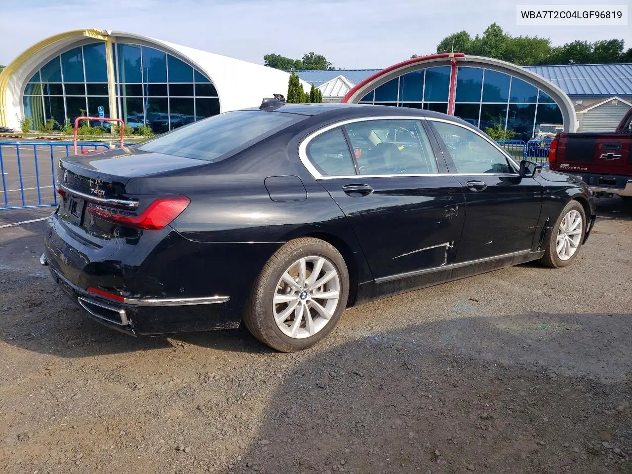 2020 BMW 740 I VIN: WBA7T2C04LGF96819 Lot: 61049316