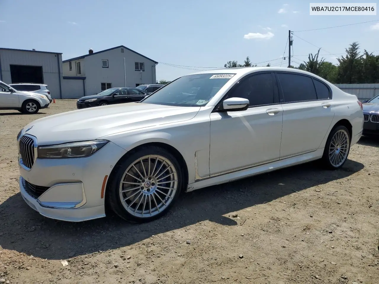 WBA7U2C17MCE80416 2021 BMW Alpina B7