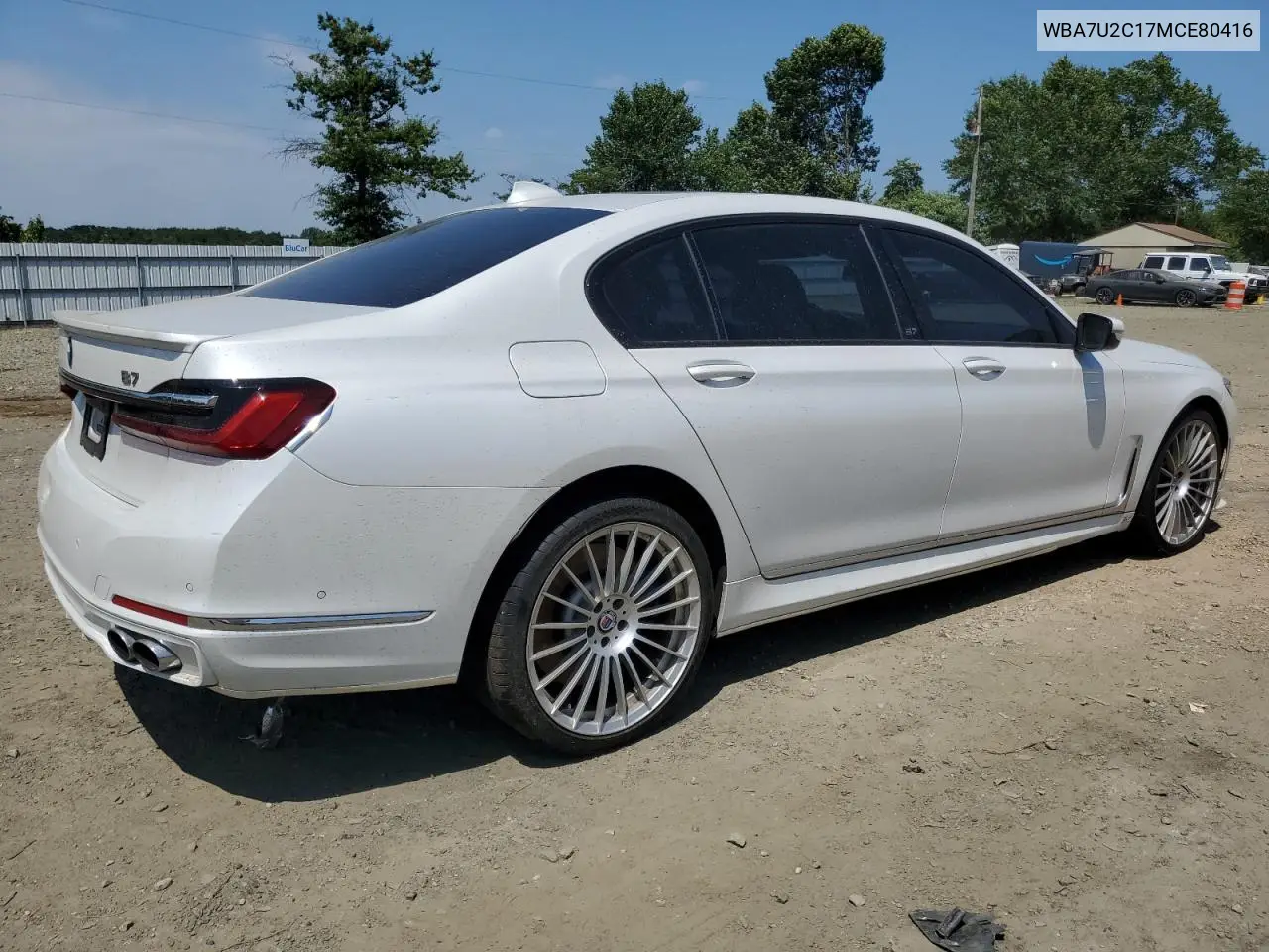 WBA7U2C17MCE80416 2021 BMW Alpina B7