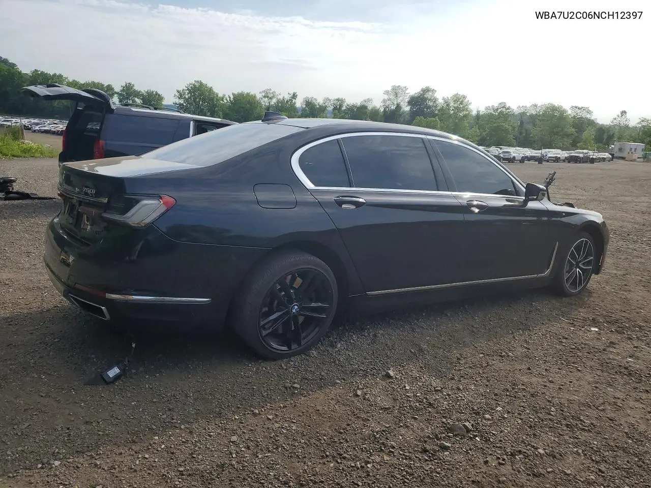 2022 BMW 750 Xi VIN: WBA7U2C06NCH12397 Lot: 56676726