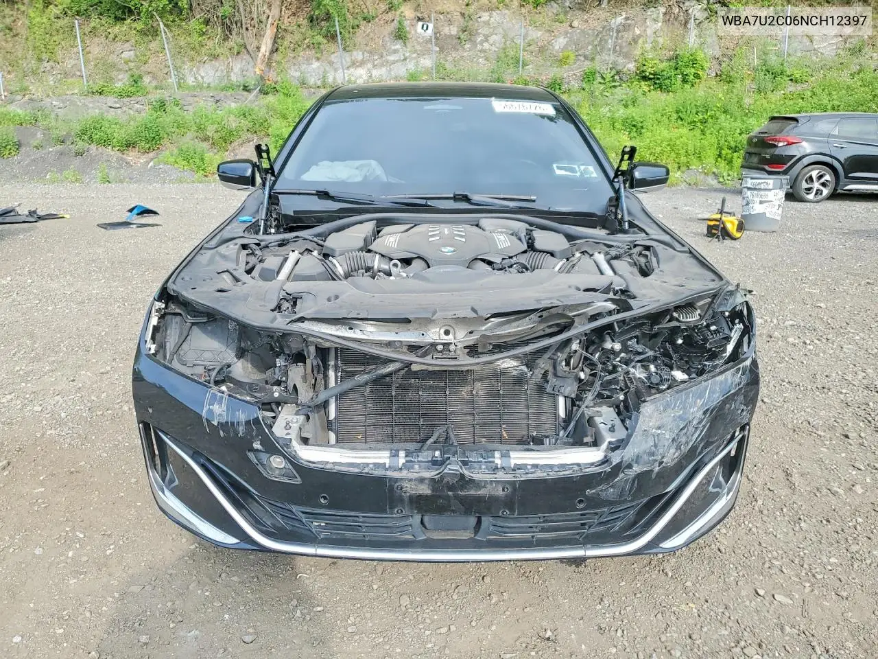 2022 BMW 750 Xi VIN: WBA7U2C06NCH12397 Lot: 56676726