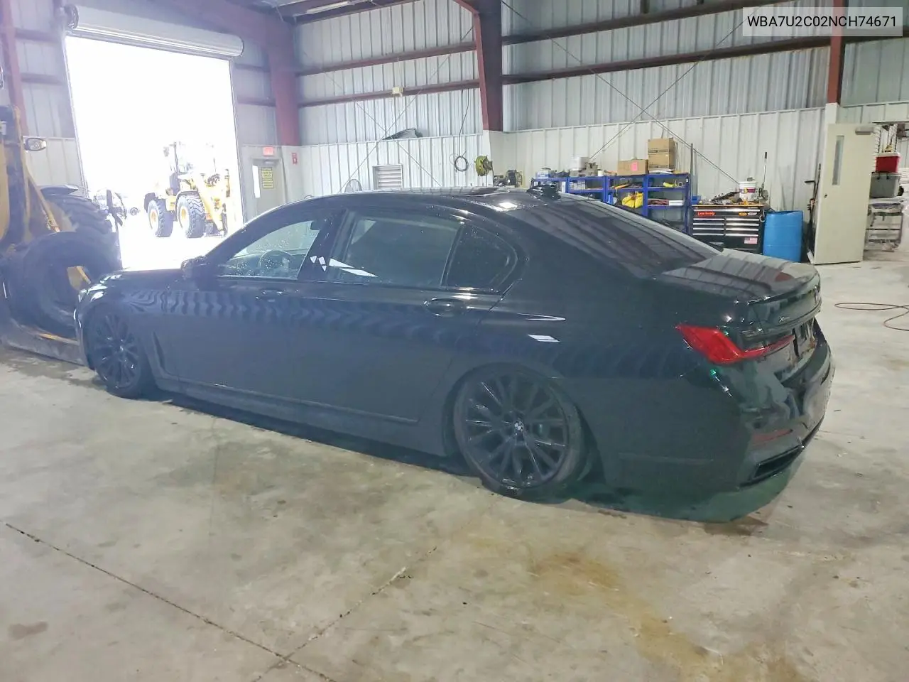 2022 BMW 750 Xi VIN: WBA7U2C02NCH74671 Lot: 61607816