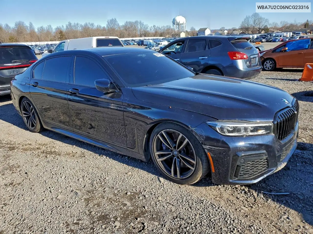 WBA7U2C06NCH03165 2022 BMW 750 Xi