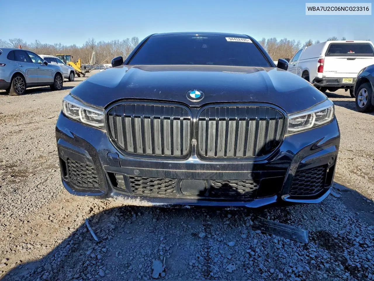 WBA7U2C06NCH03165 2022 BMW 750 Xi