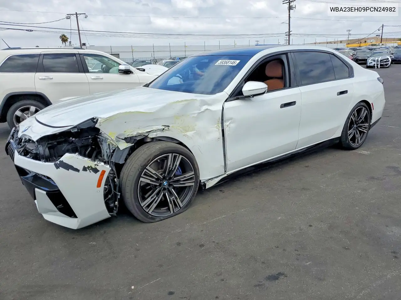 2023 BMW 740 I VIN: WBA23EH09PCN24982 Lot: 59368146