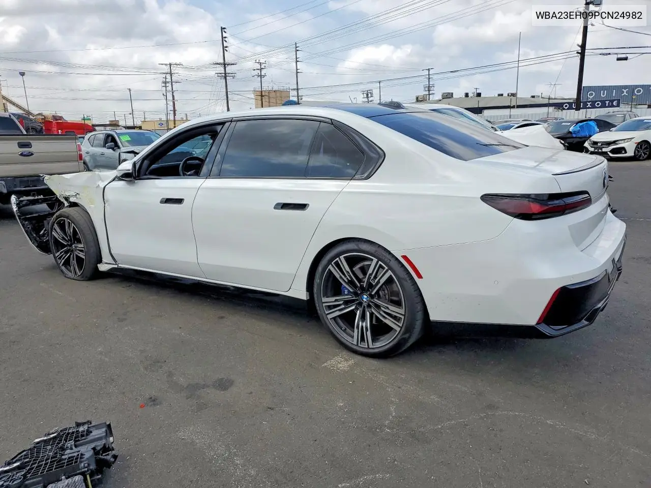 2023 BMW 740 I VIN: WBA23EH09PCN24982 Lot: 59368146