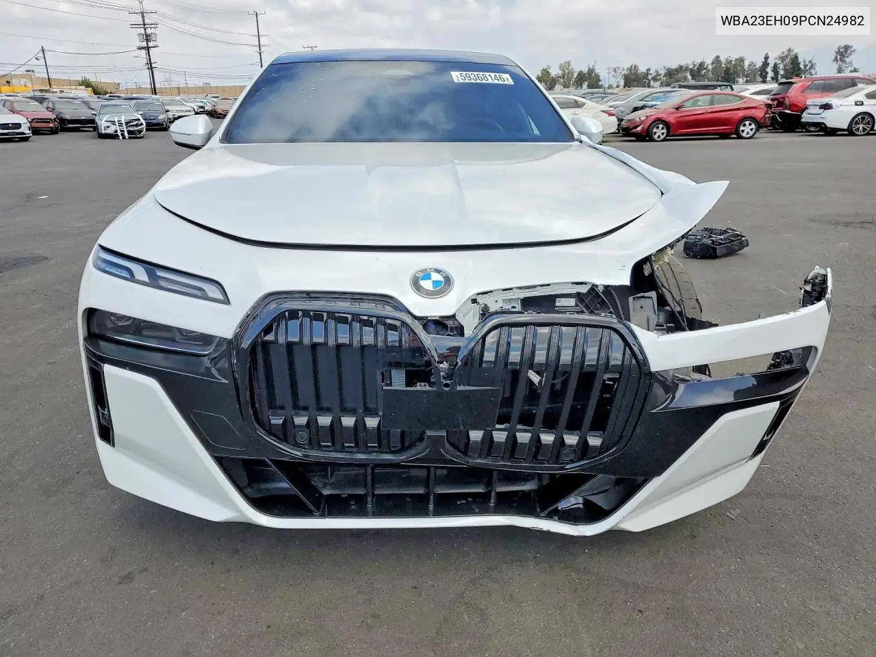2023 BMW 740 I VIN: WBA23EH09PCN24982 Lot: 59368146