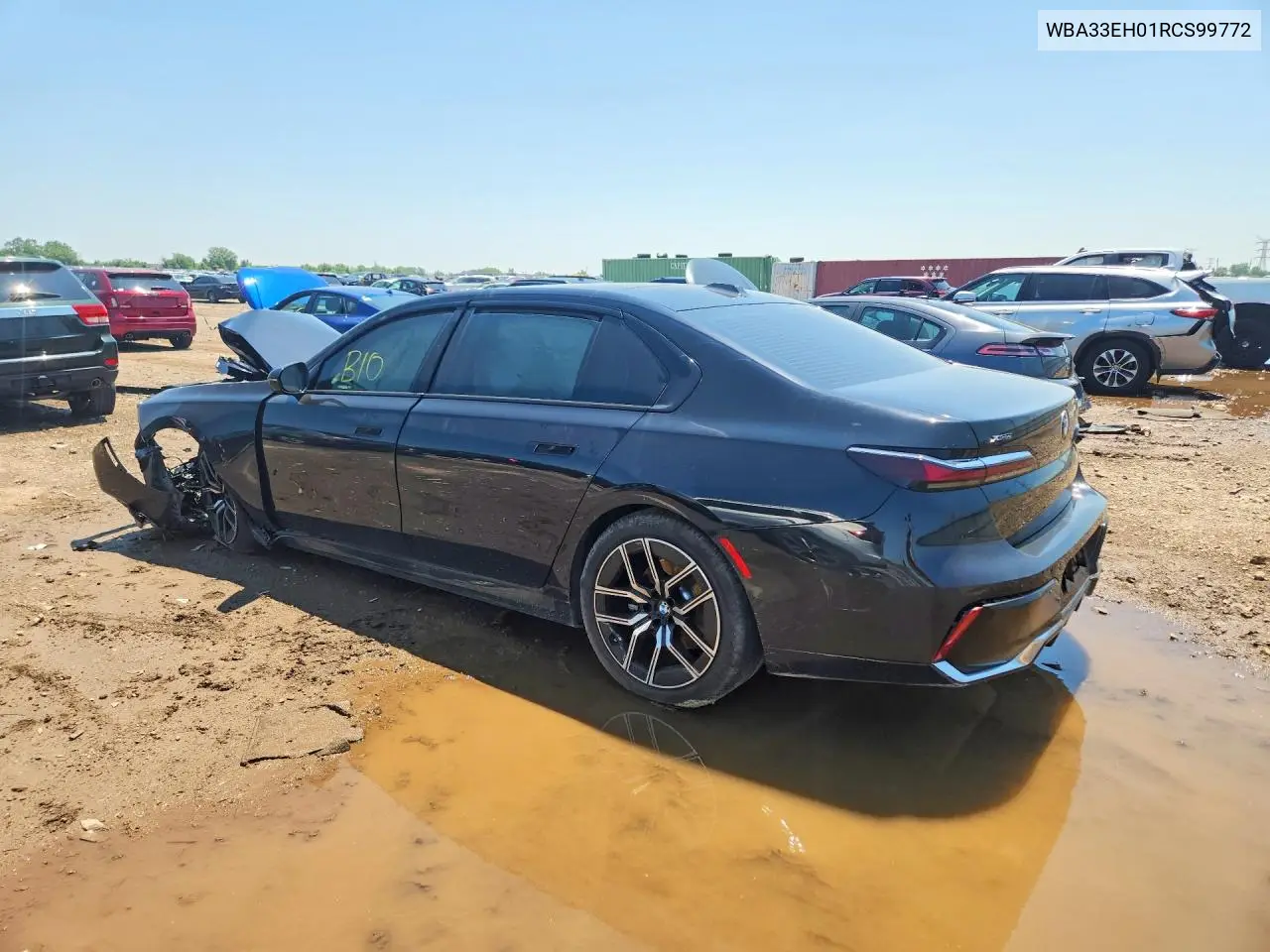 2024 BMW 740 Xi VIN: WBA33EH01RCS99772 Lot: 59832176