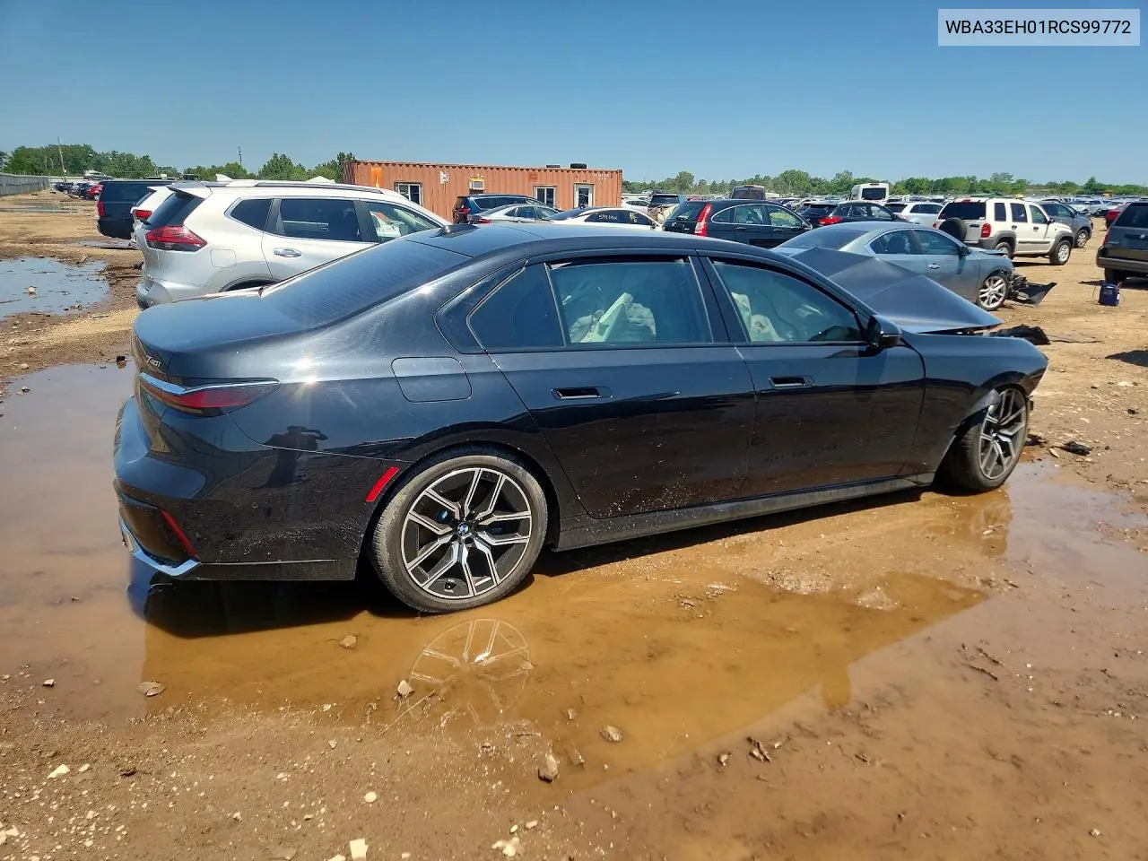 2024 BMW 740 Xi VIN: WBA33EH01RCS99772 Lot: 59832176