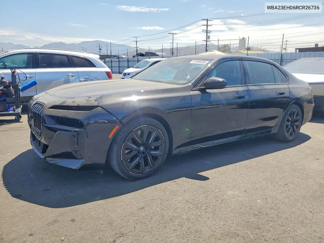 2024 BMW 740 I VIN: WBA23EH06RCR26736 Lot: 61899326