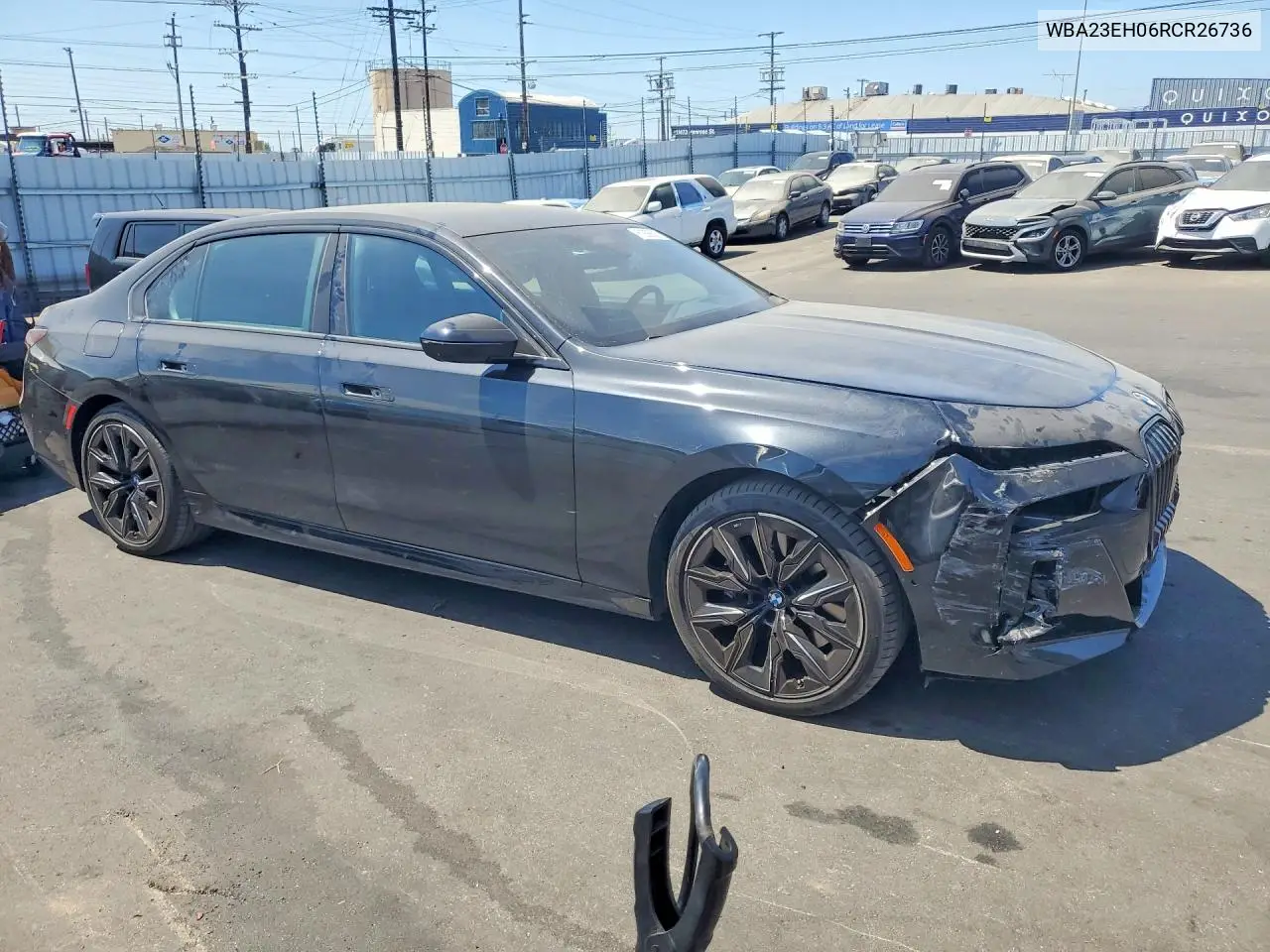 2024 BMW 740 I VIN: WBA23EH06RCR26736 Lot: 61899326