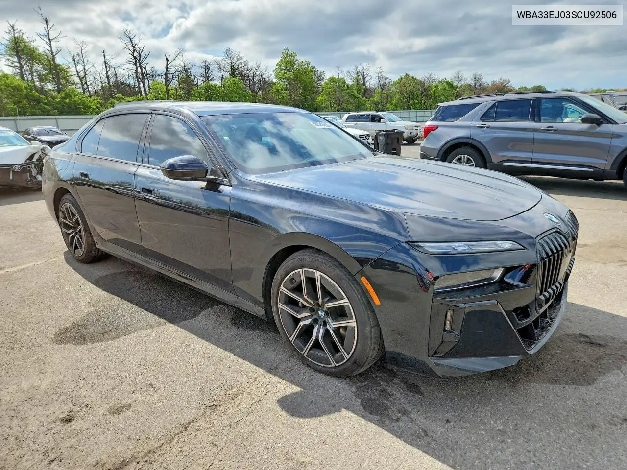 2025 BMW 760 Xi VIN: WBA33EJ03SCU92506 Lot: 56548596