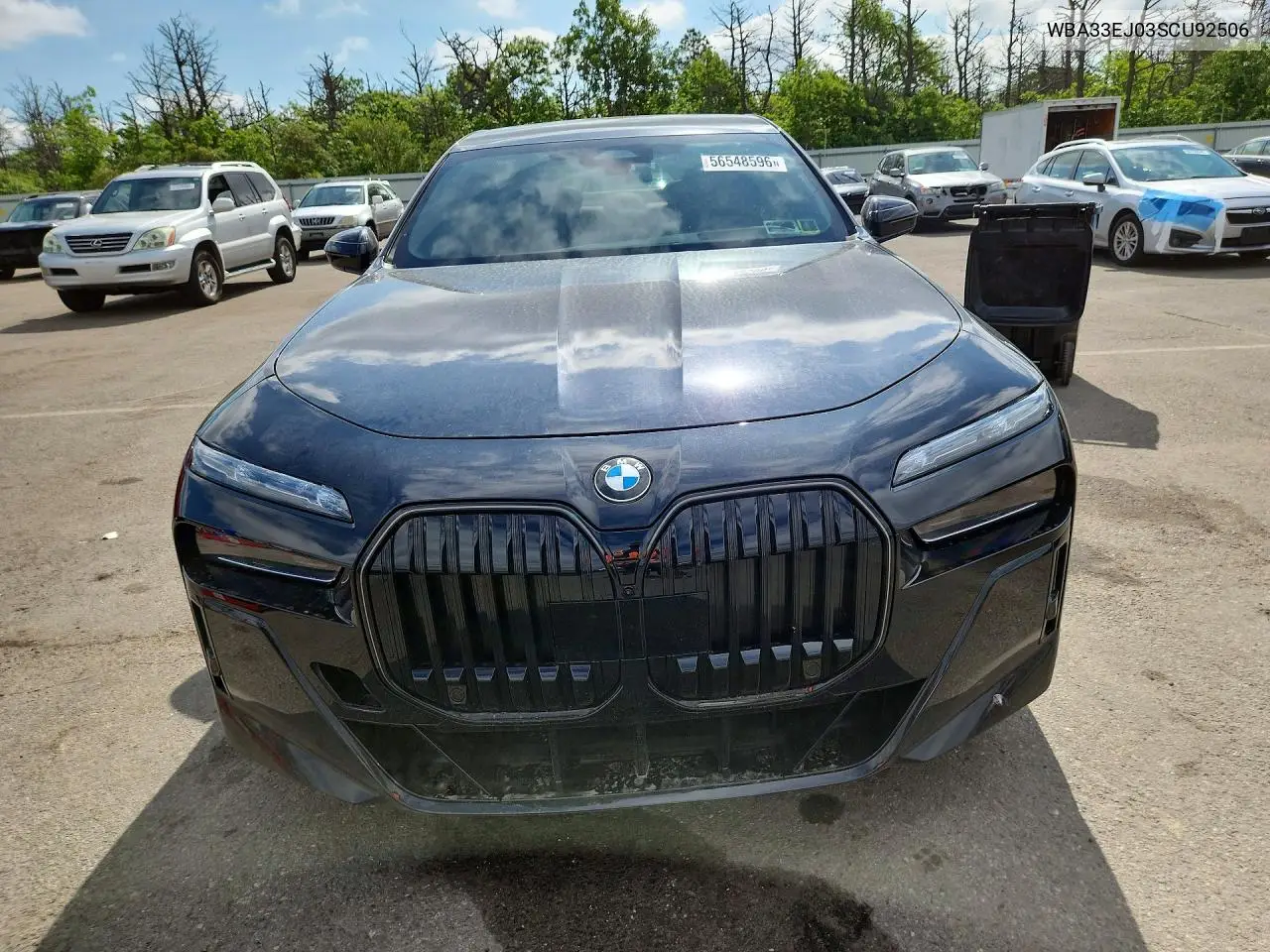 2025 BMW 760 Xi VIN: WBA33EJ03SCU92506 Lot: 56548596