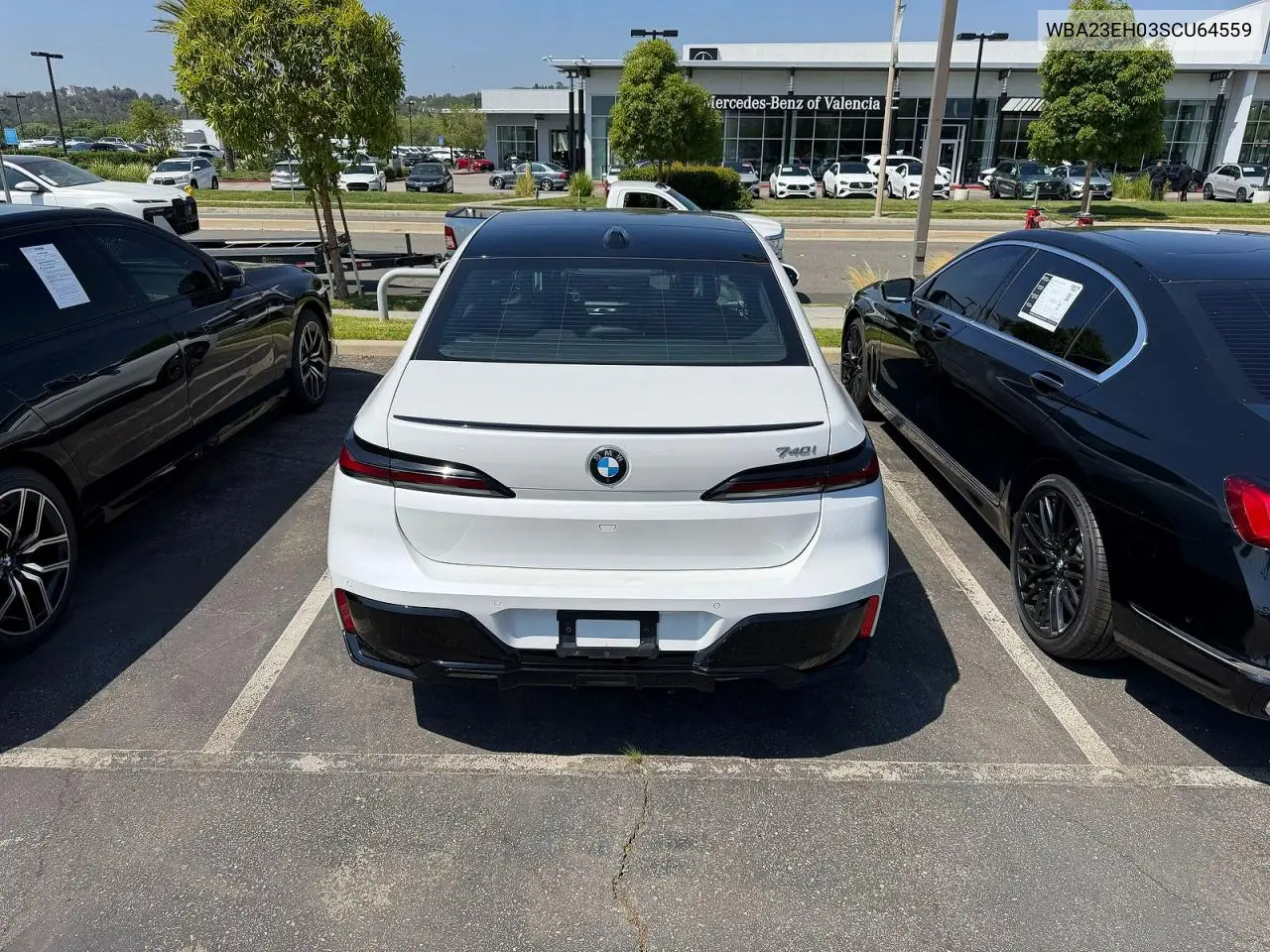 2025 BMW 740 I VIN: WBA23EH03SCU64559 Lot: 58319946