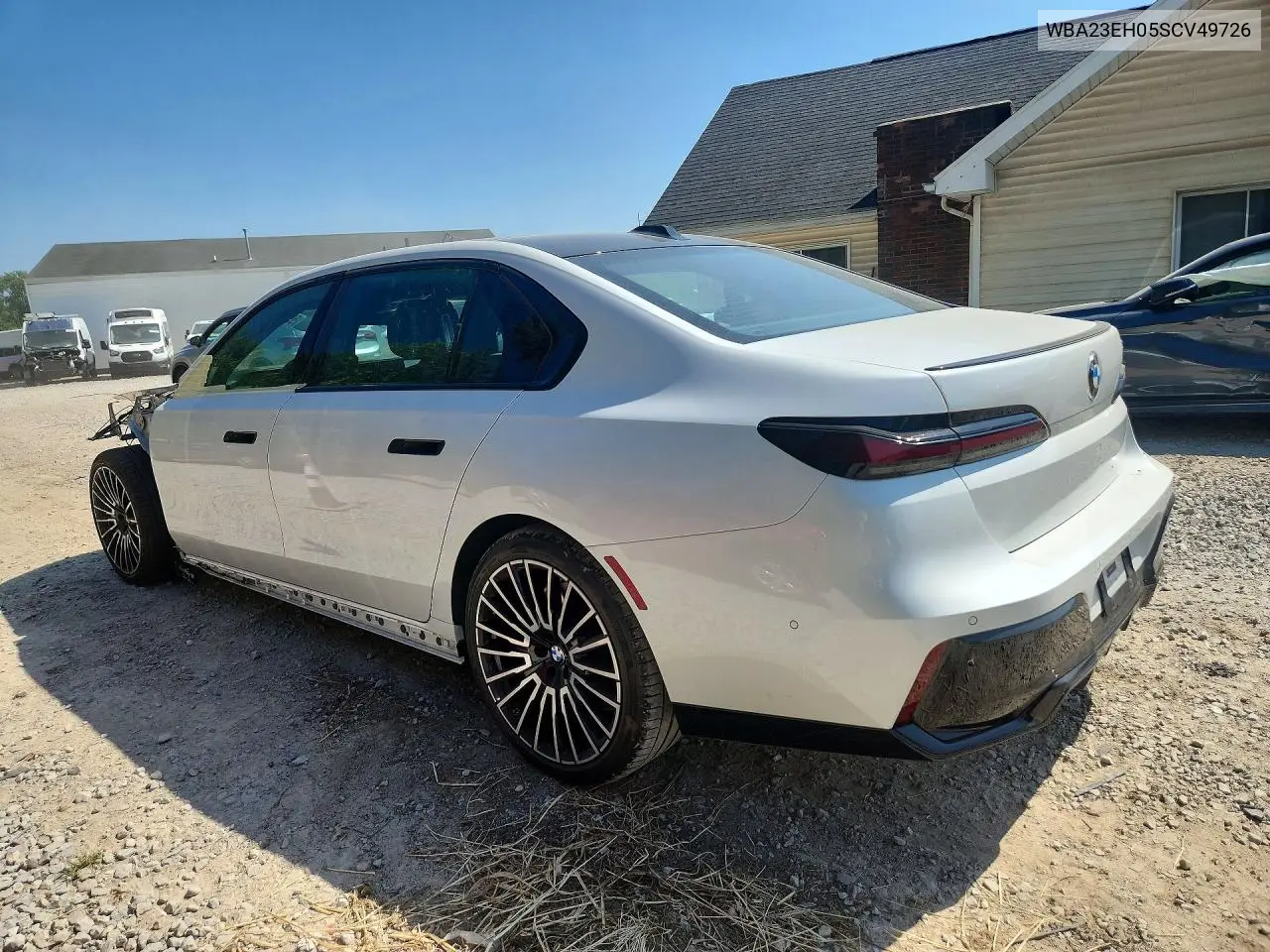2025 BMW 740 I VIN: WBA23EH05SCV49726 Lot: 59382646