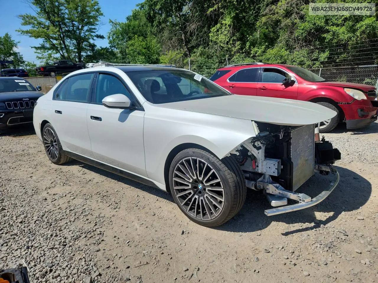 2025 BMW 740 I VIN: WBA23EH05SCV49726 Lot: 59382646