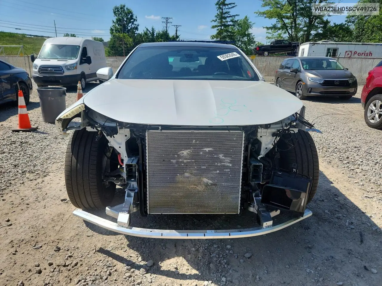 2025 BMW 740 I VIN: WBA23EH05SCV49726 Lot: 59382646