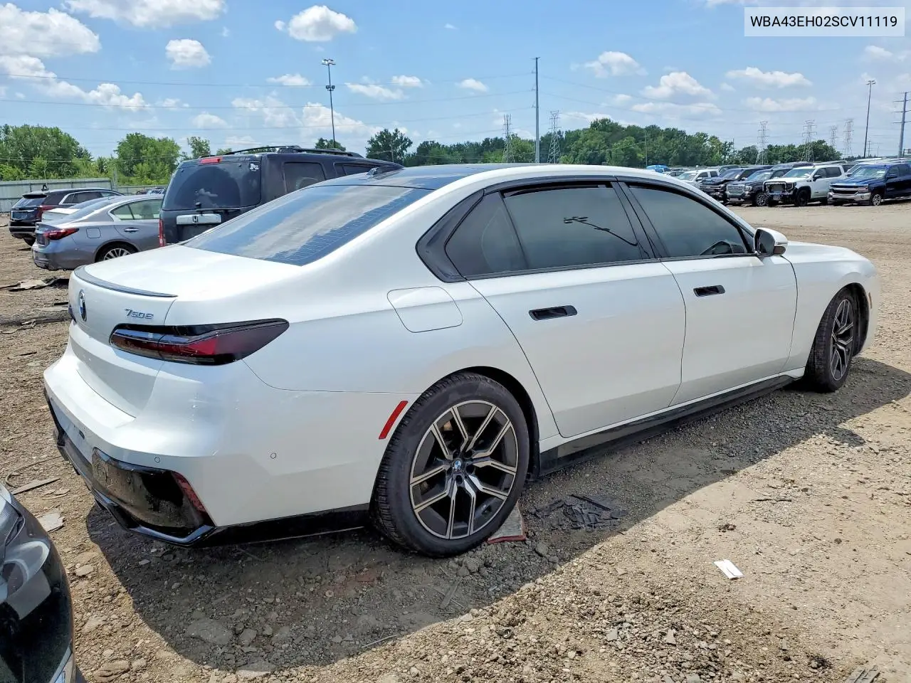 2025 BMW 750 Xe VIN: WBA43EH02SCV11119 Lot: 59844986