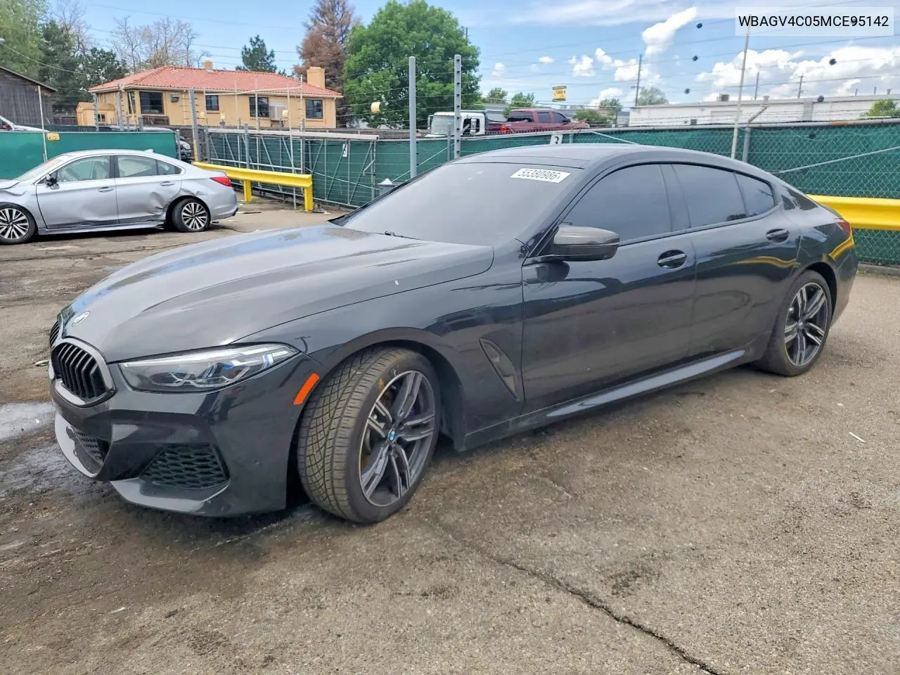 2021 BMW 840Xi VIN: WBAGV4C05MCE95142 Lot: 55380986