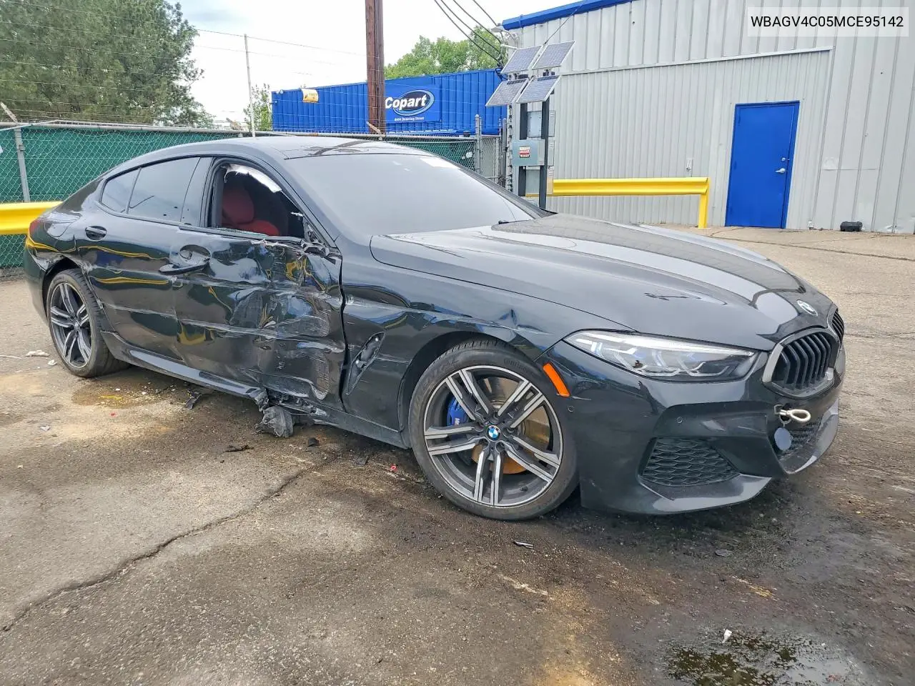 2021 BMW 840Xi VIN: WBAGV4C05MCE95142 Lot: 55380986