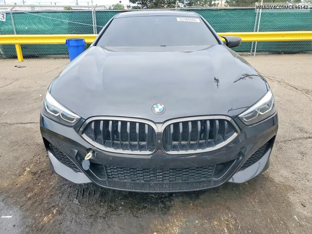 2021 BMW 840Xi VIN: WBAGV4C05MCE95142 Lot: 55380986
