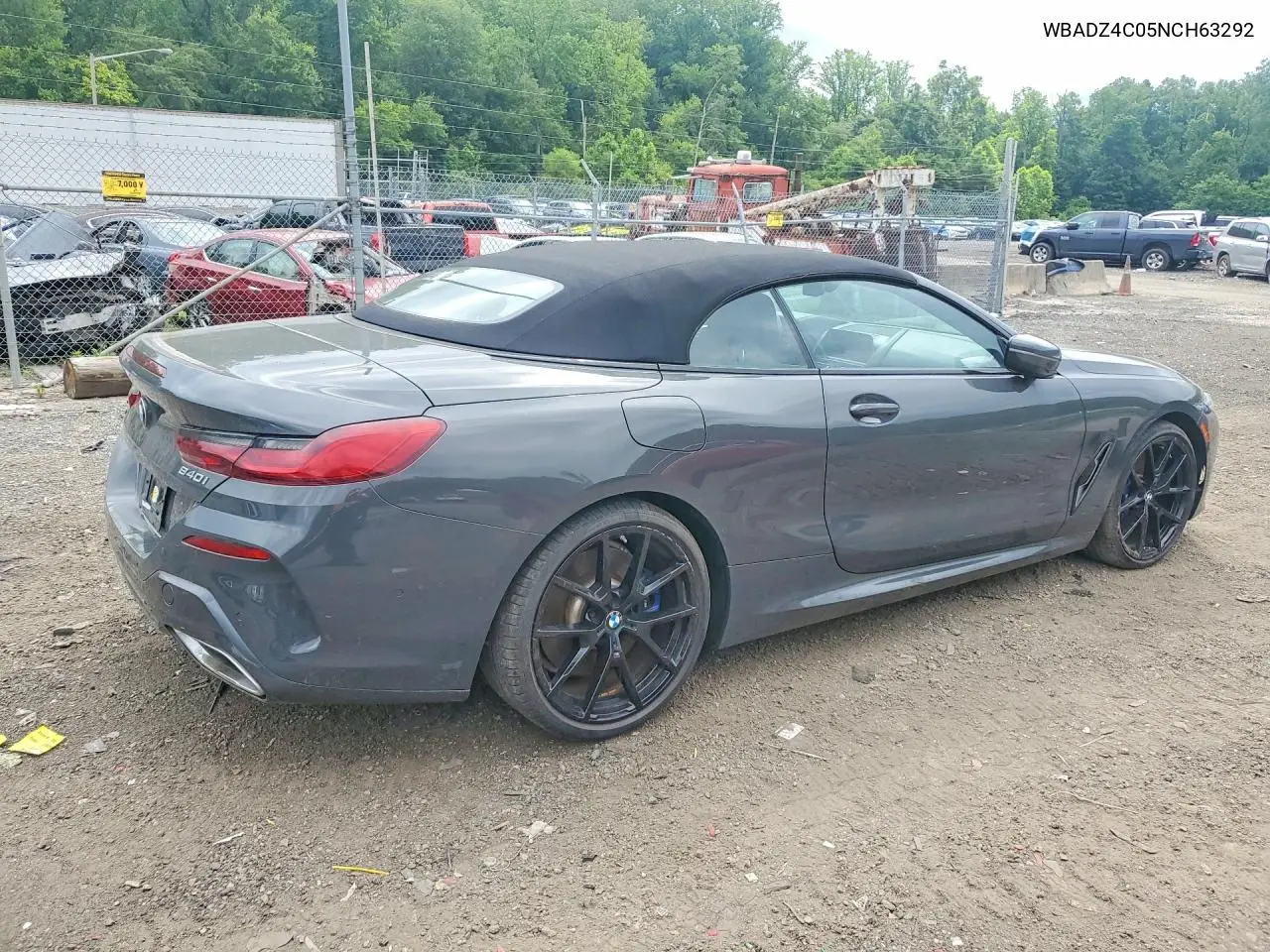2022 BMW 840Xi VIN: WBADZ4C05NCH63292 Lot: 54620786