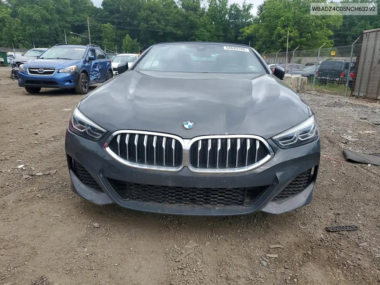 2022 BMW 840Xi VIN: WBADZ4C05NCH63292 Lot: 54620786