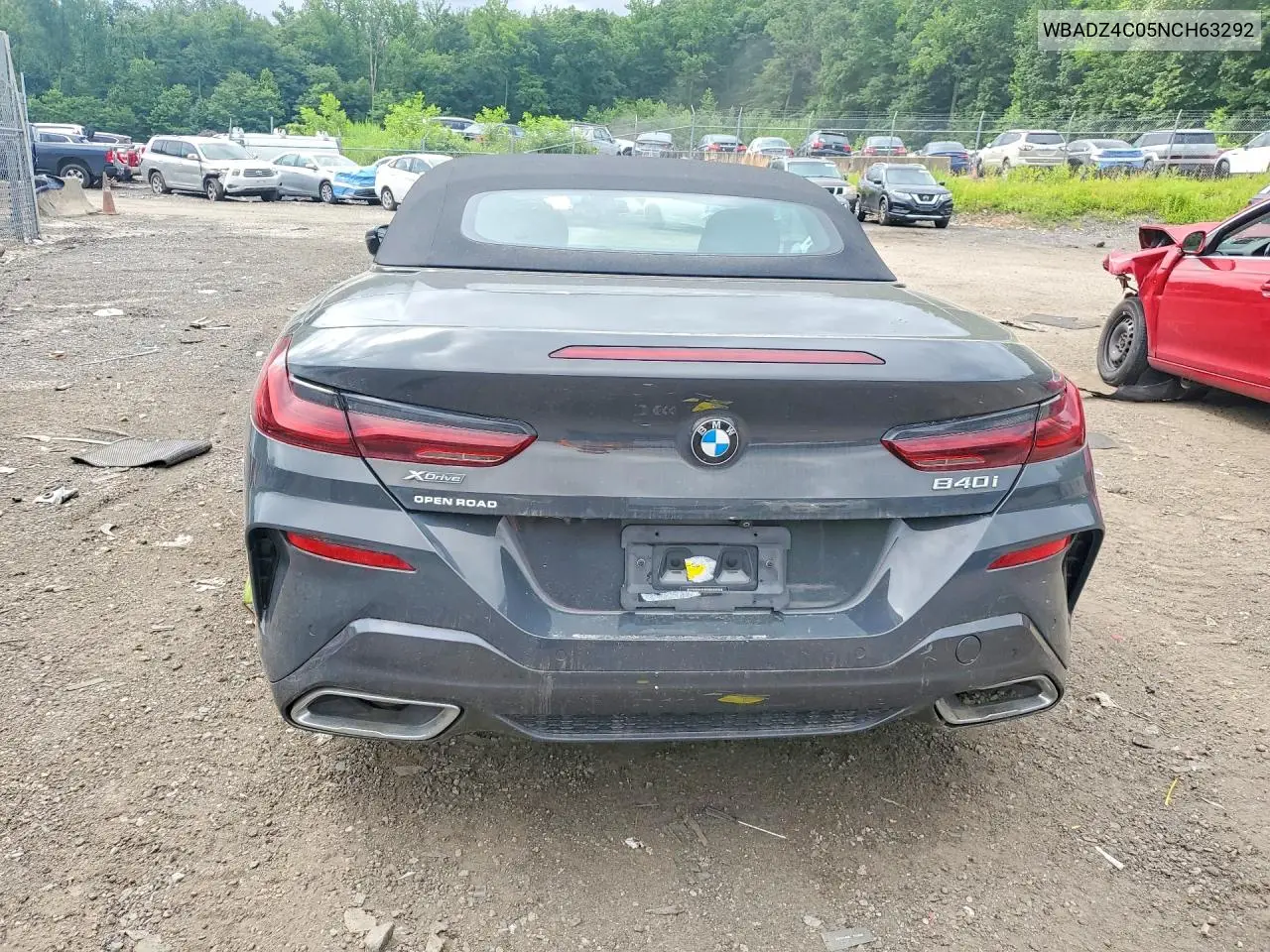 2022 BMW 840Xi VIN: WBADZ4C05NCH63292 Lot: 54620786