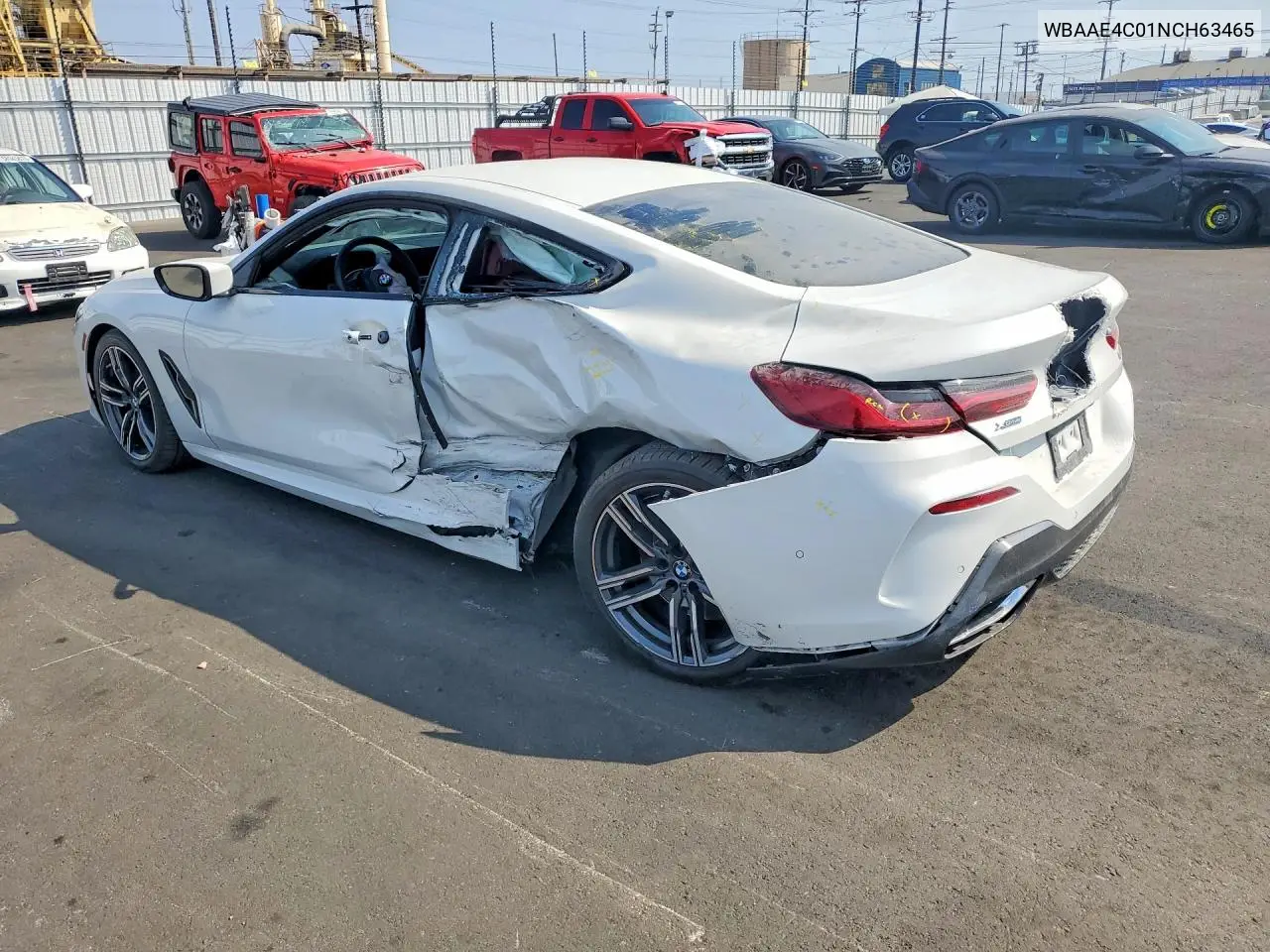 2022 BMW 840Xi VIN: WBAAE4C01NCH63465 Lot: 56871776