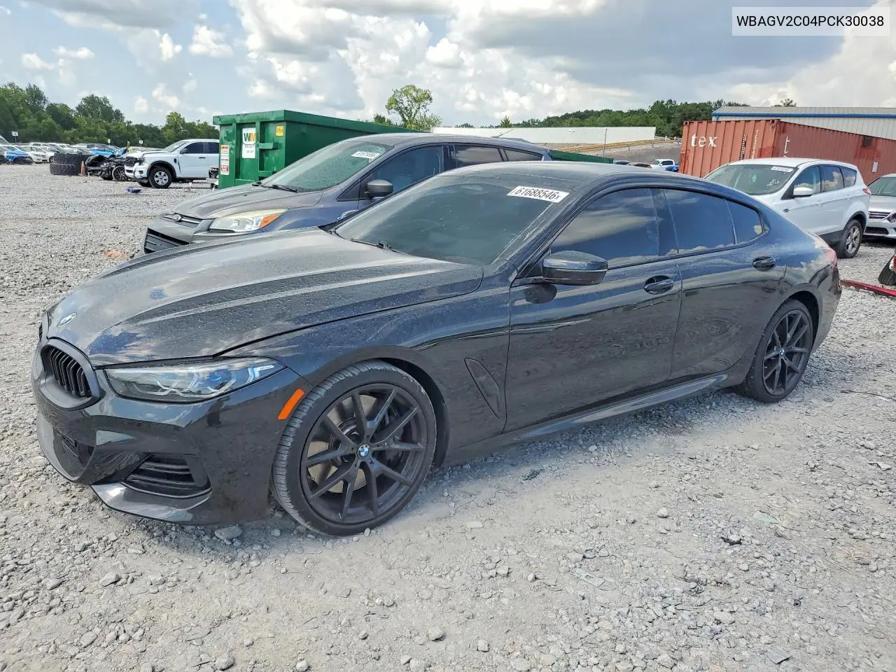 2023 BMW 840I VIN: WBAGV2C04PCK30038 Lot: 61688546